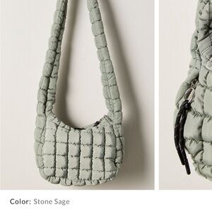 Free People Quilted Baby Carryall Sling Bag